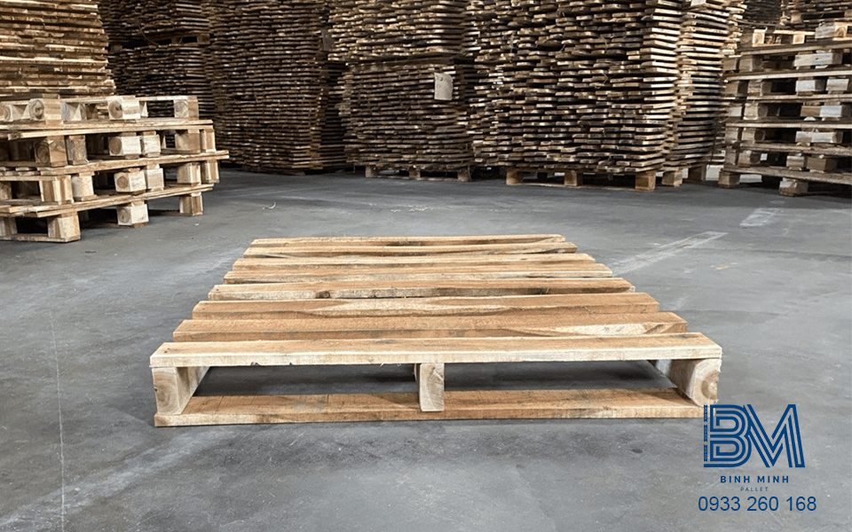 Pallet gỗ tràm với tải trọng 1200-1500kg